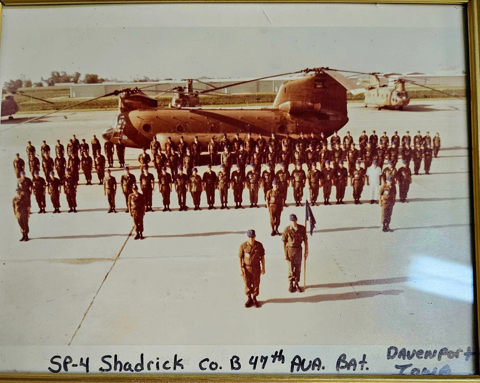 Co. B 47th Ava Batt Davenport Iowa