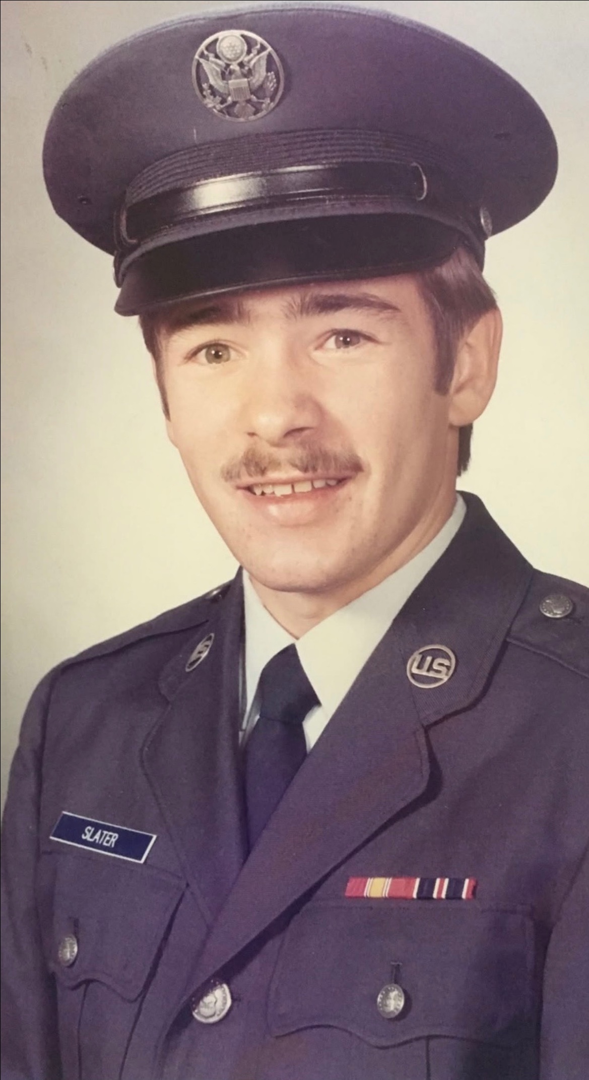 Boot Camp Lackland AFB, station at McClellan AFB 73-77