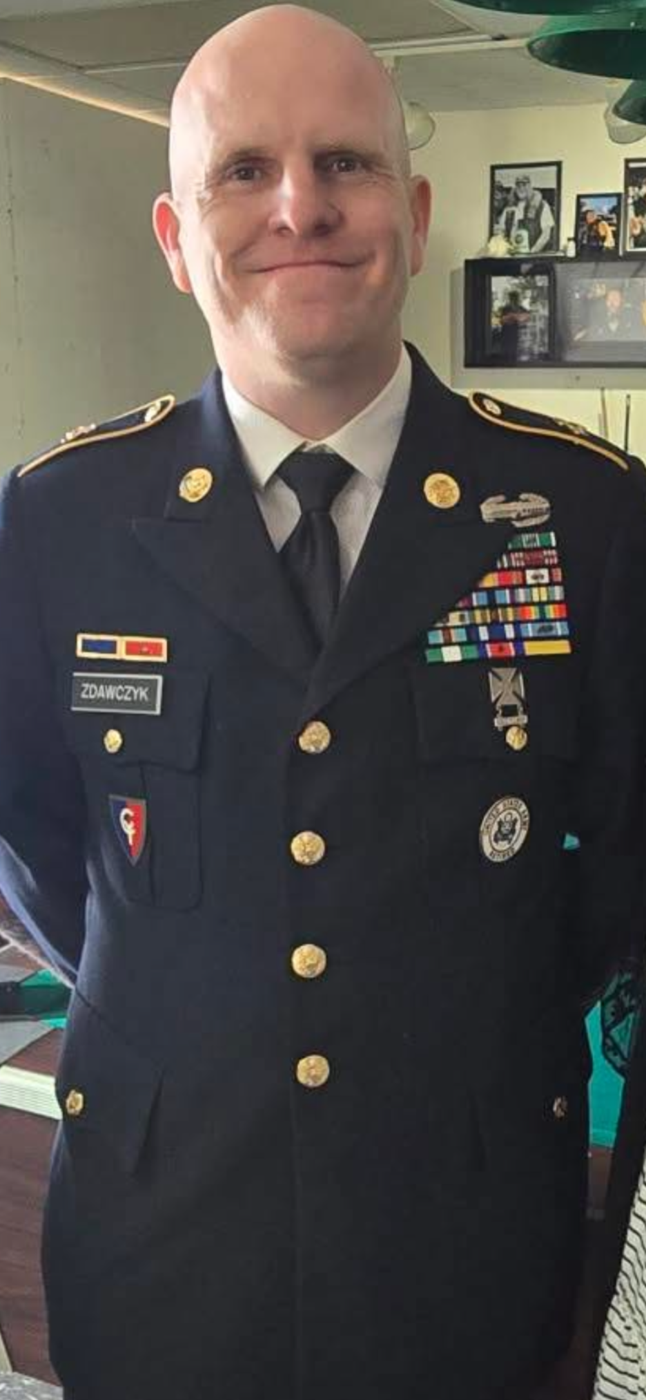Funeral for MSG Blosser, Jr.