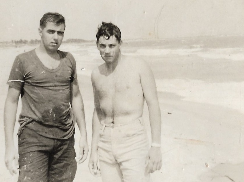 Chuck Robena and Me on the beach at Phan Thiet