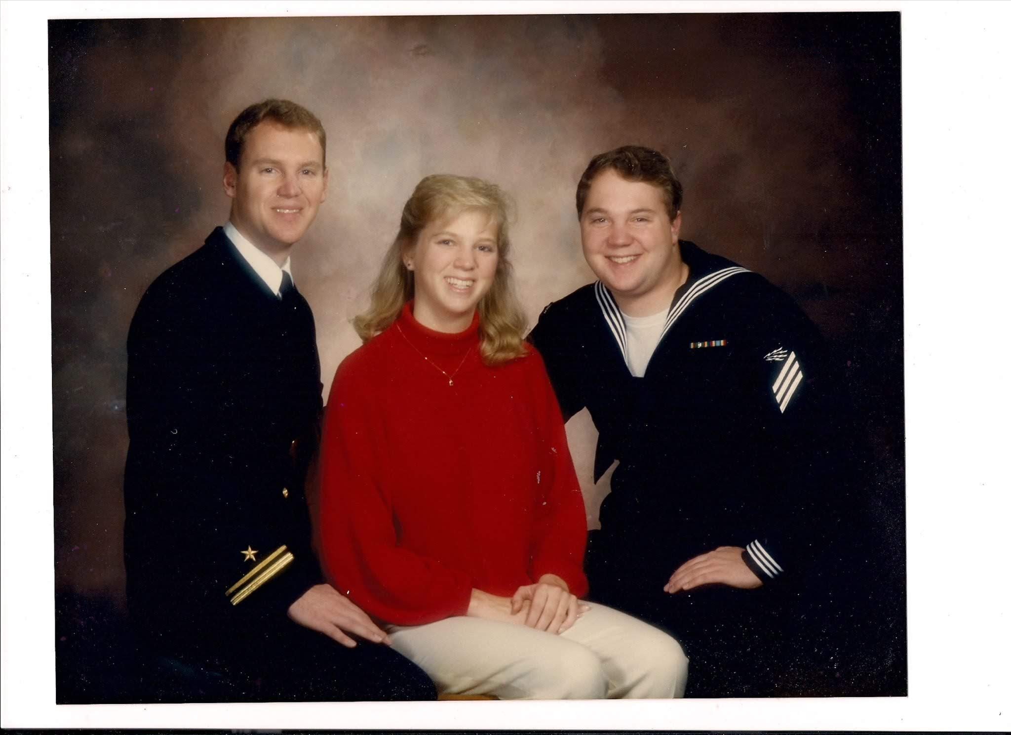 Navy family