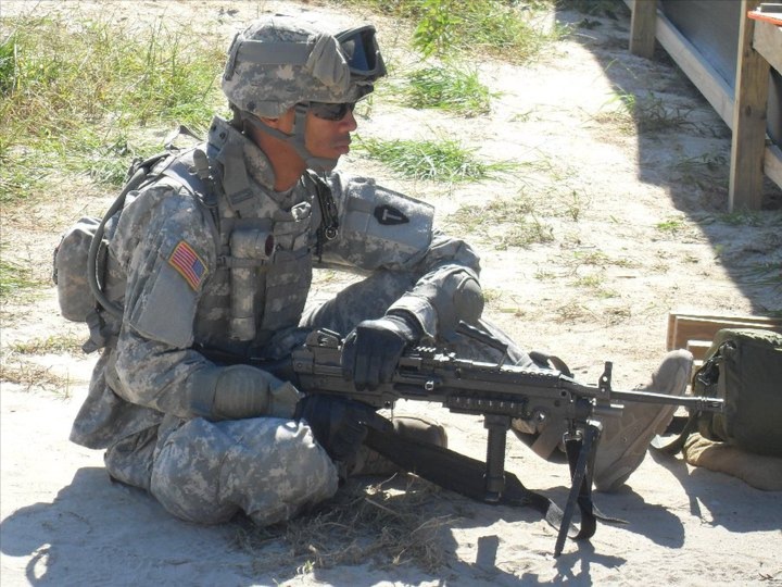 pre deployment range shot