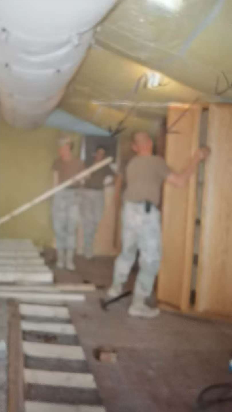 Building barracks
