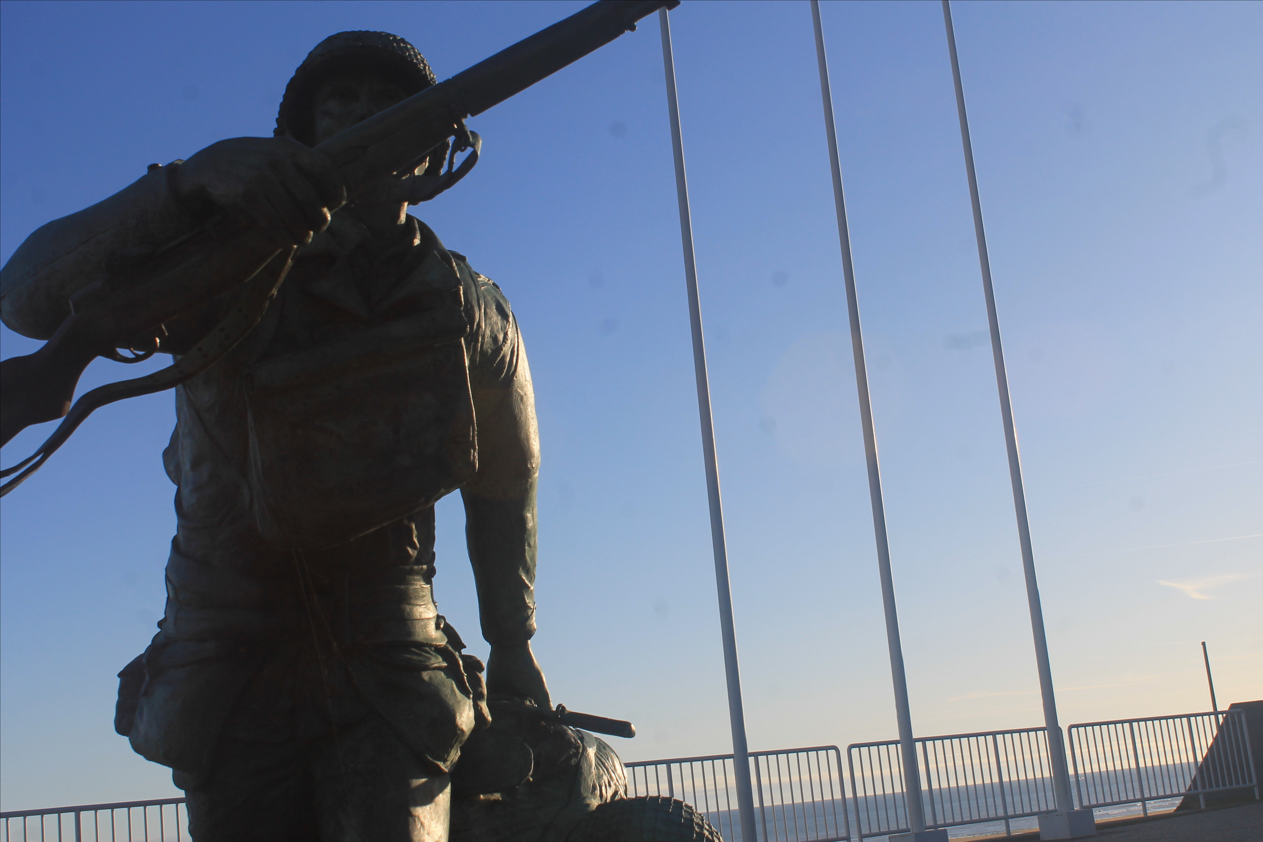 monument at omaha beach