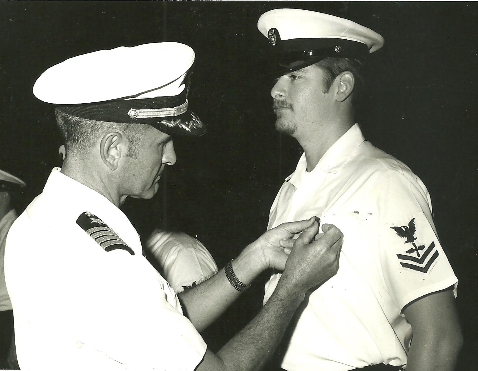 Received First Good Conduct Medal