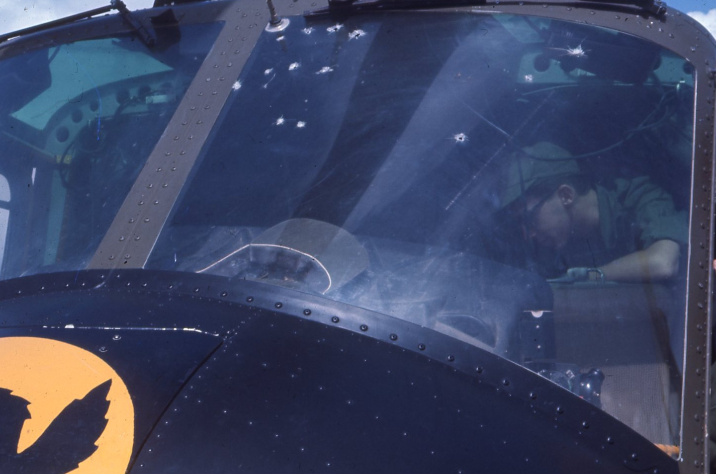 26 helicopters with this symbol on the front.