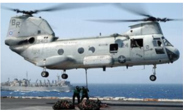 HC-8 Dragon Whales Doing Vertical Replenishment (VertRep)