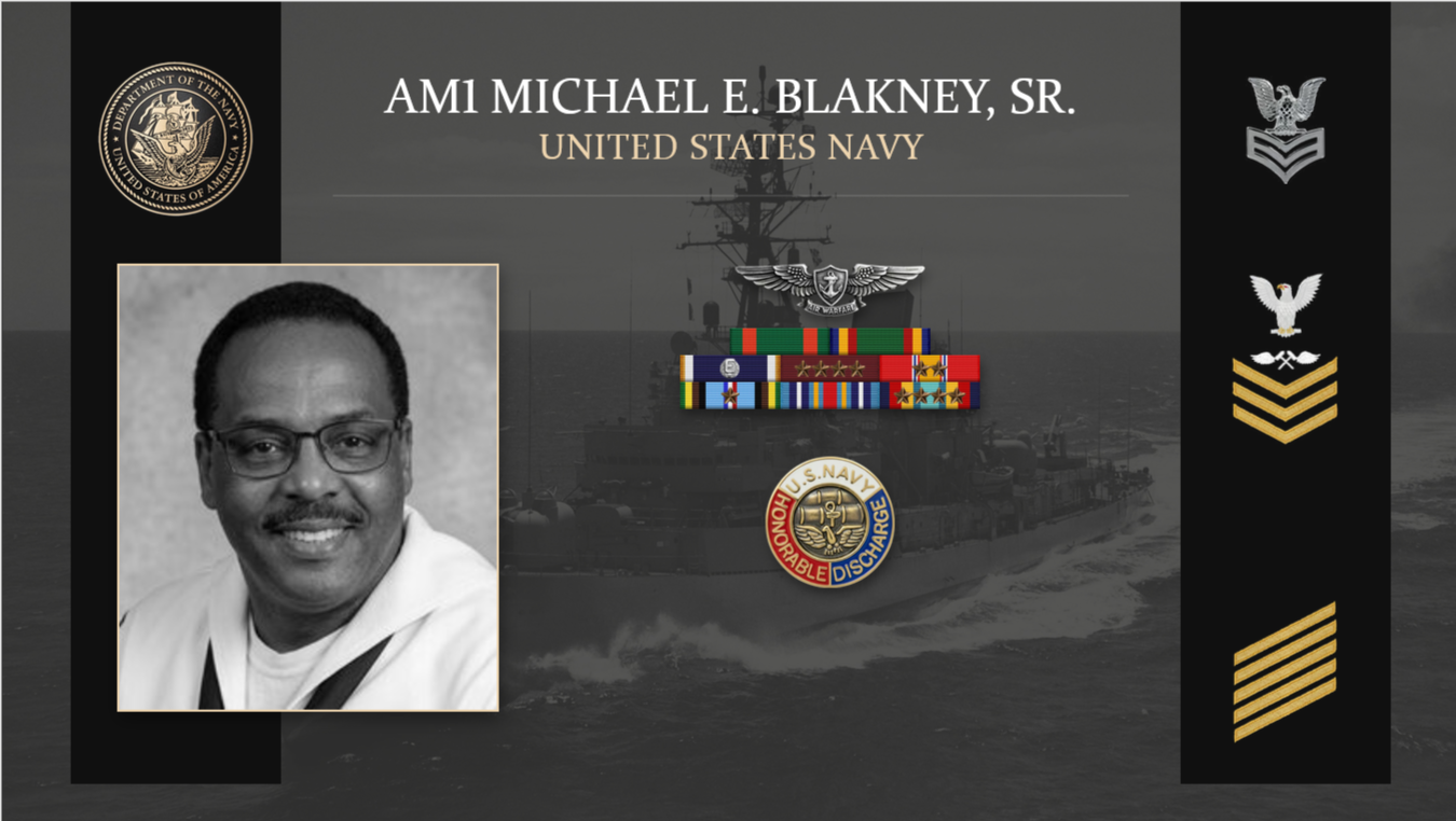 AMS1 MICHAEL E. BLAKNEY Sr Retired