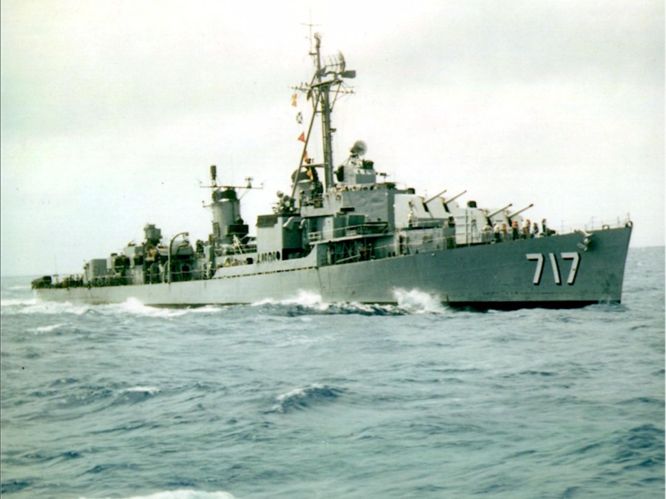 USS T.E CHANDLER DD717