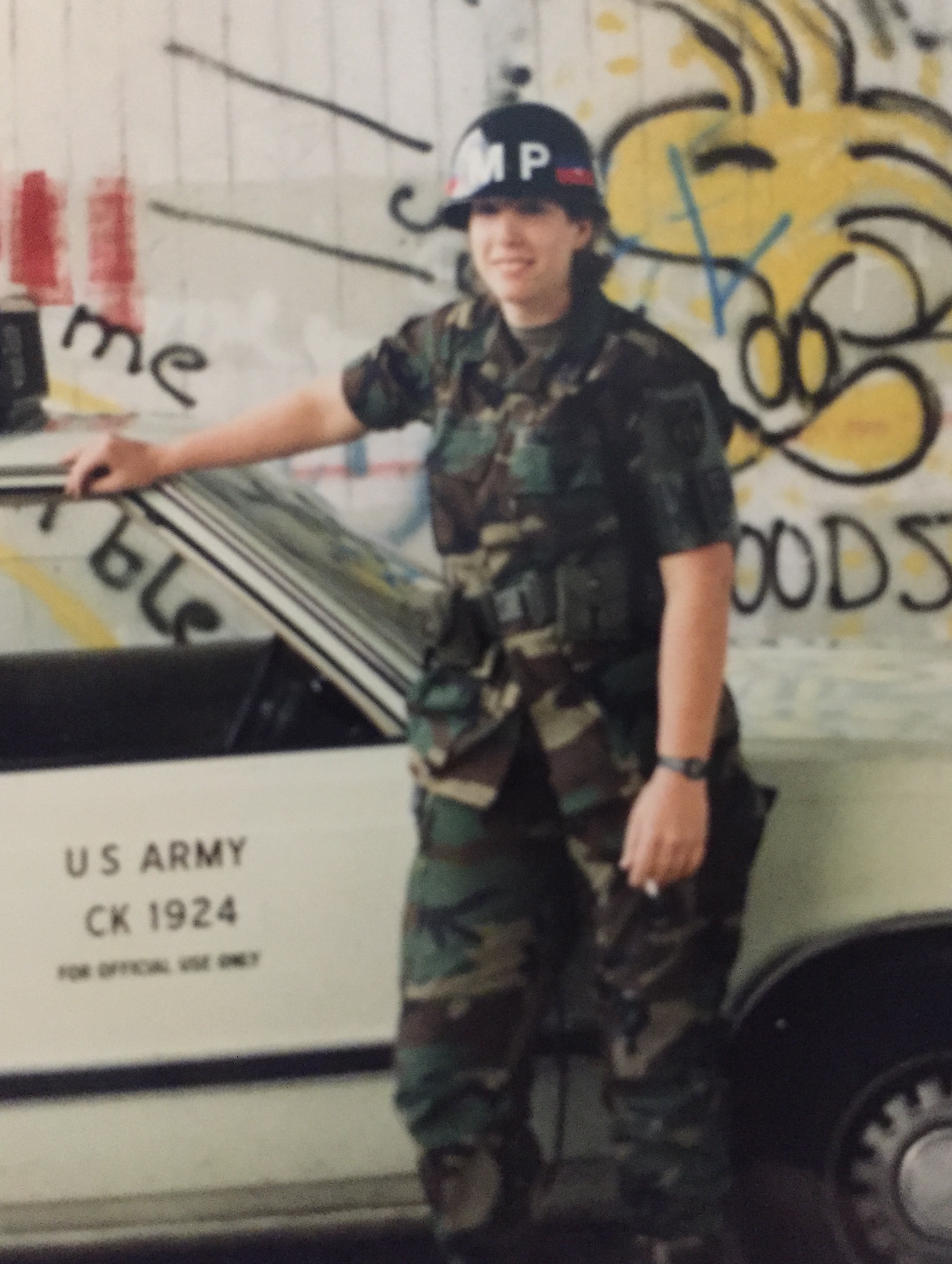 Patrol in Hanau