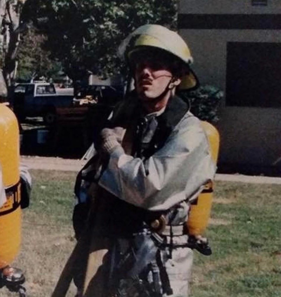 Structural Fire Drill Castle AFB 1991