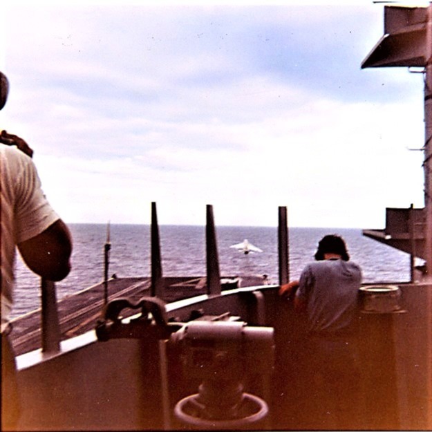 VA-87 Launching for Strike In Vietnam 1969