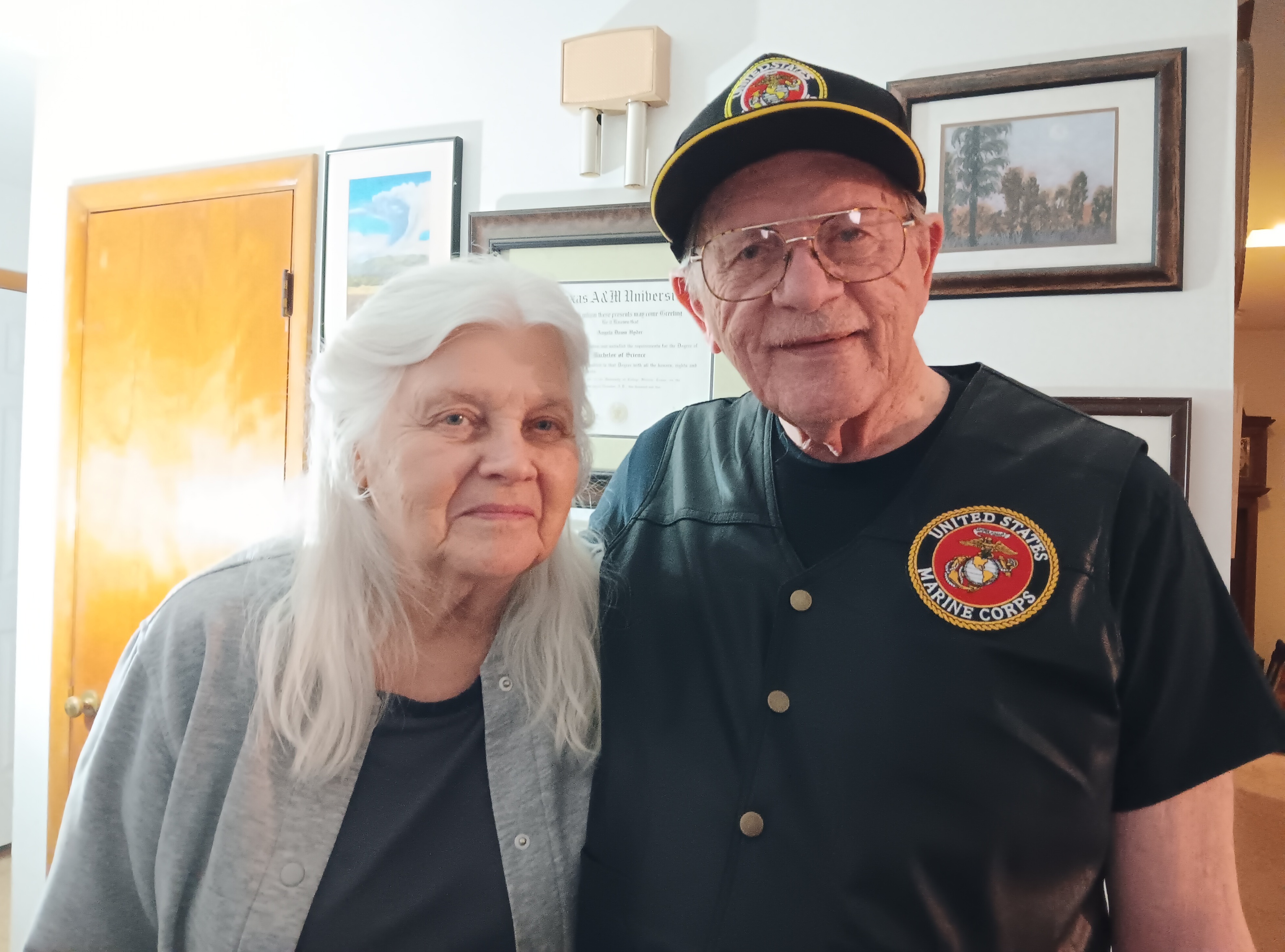 Jesse K Hyder USMC 1st Lt Retired