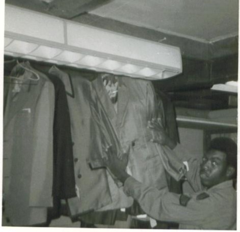 man, green is the only color