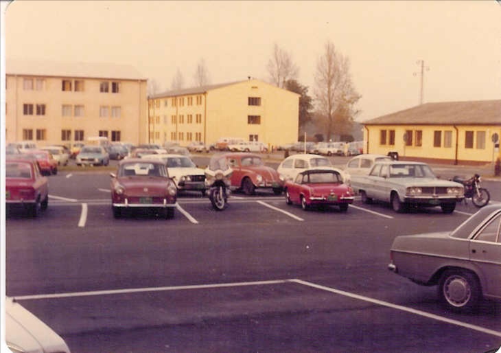 Outside my Barracks at Kapaun AS Germany