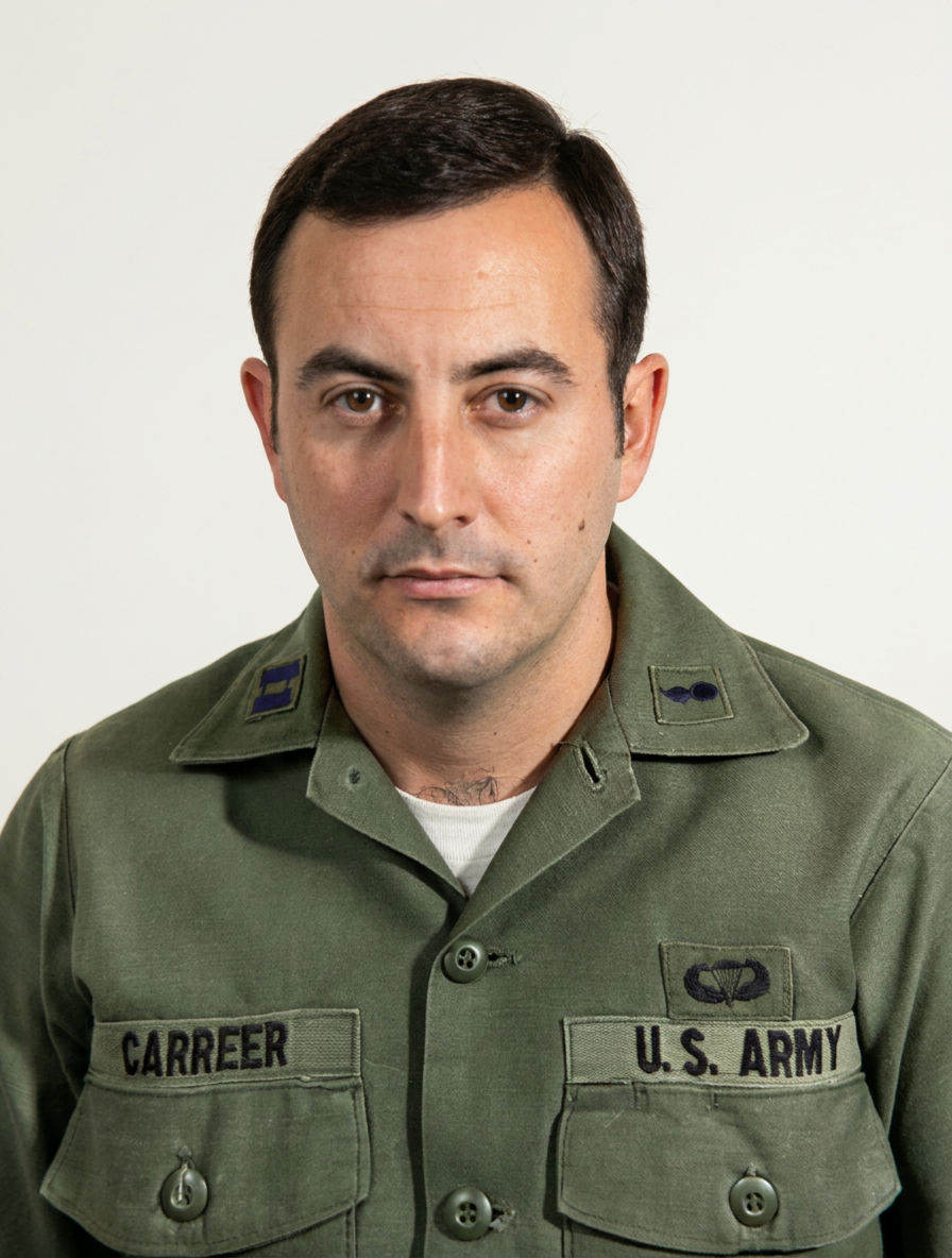 Only CARREER officer in the Army