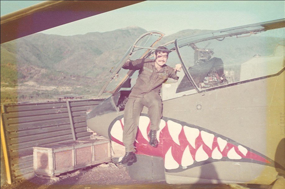 Flight Line at Lane Army Heliport