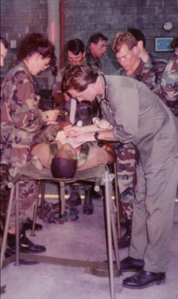 Mass casualty exercise