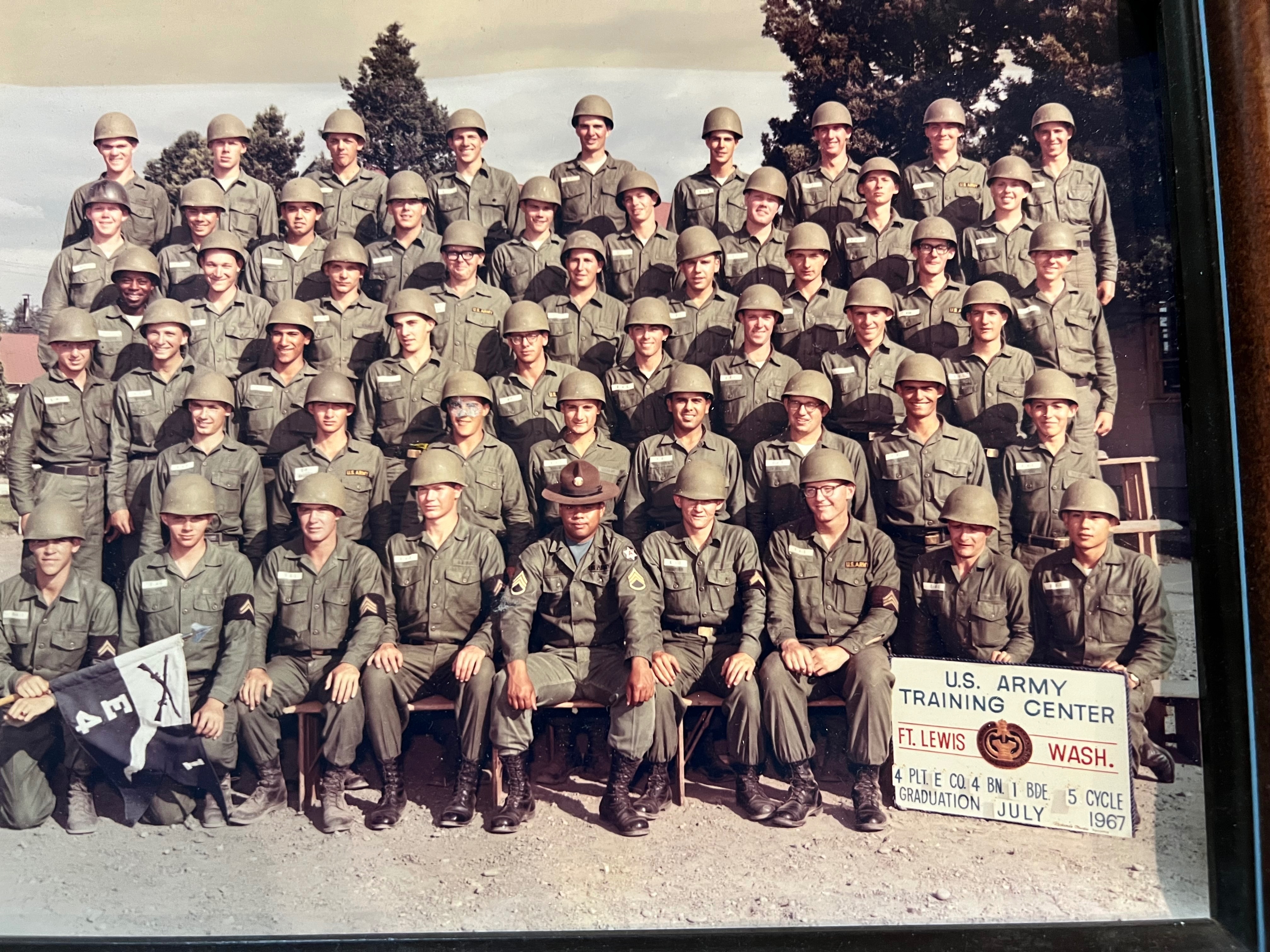 Basic Training at Fort Lewis ,Wa