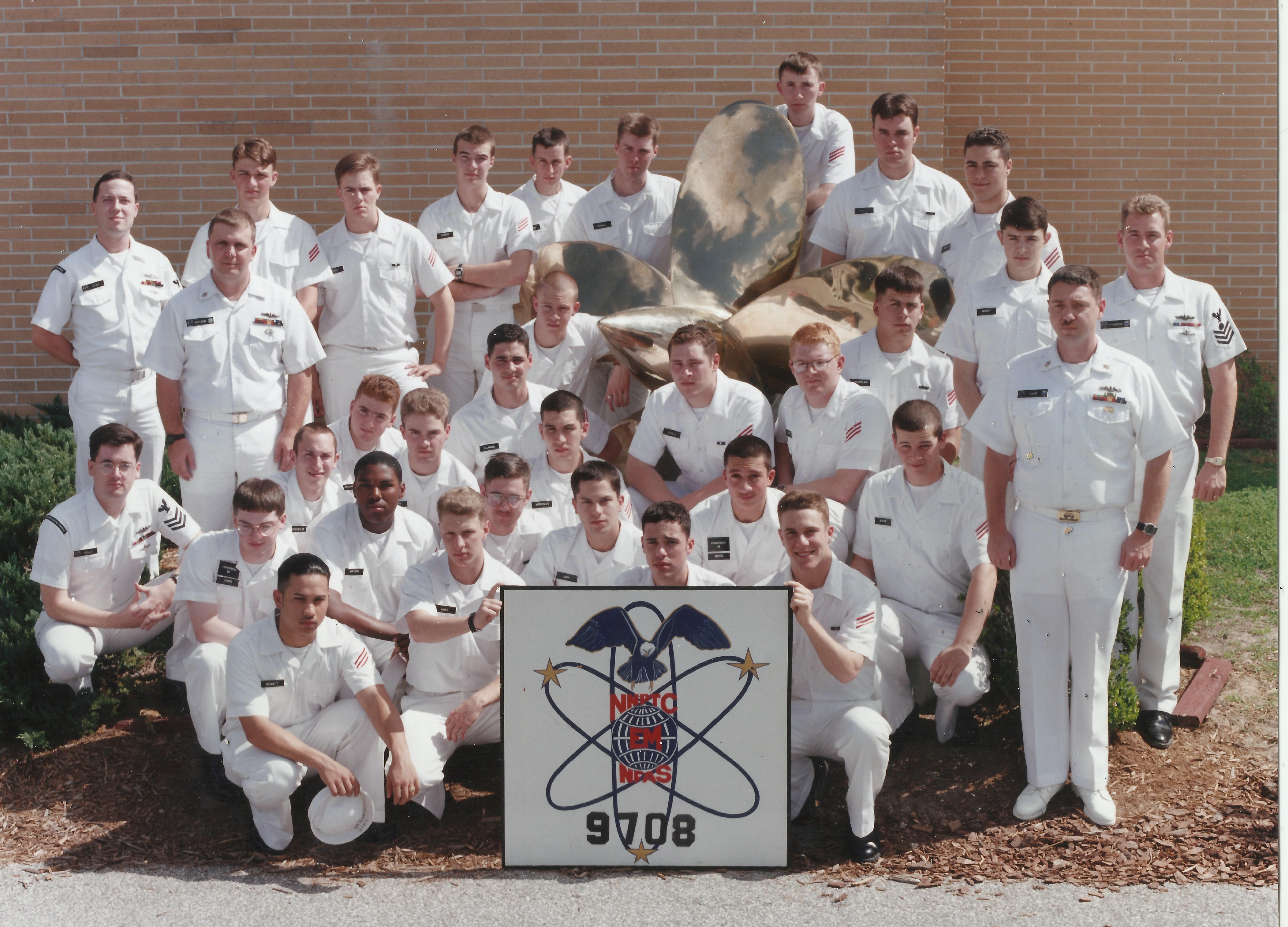 Nuclear Power School graduation photo