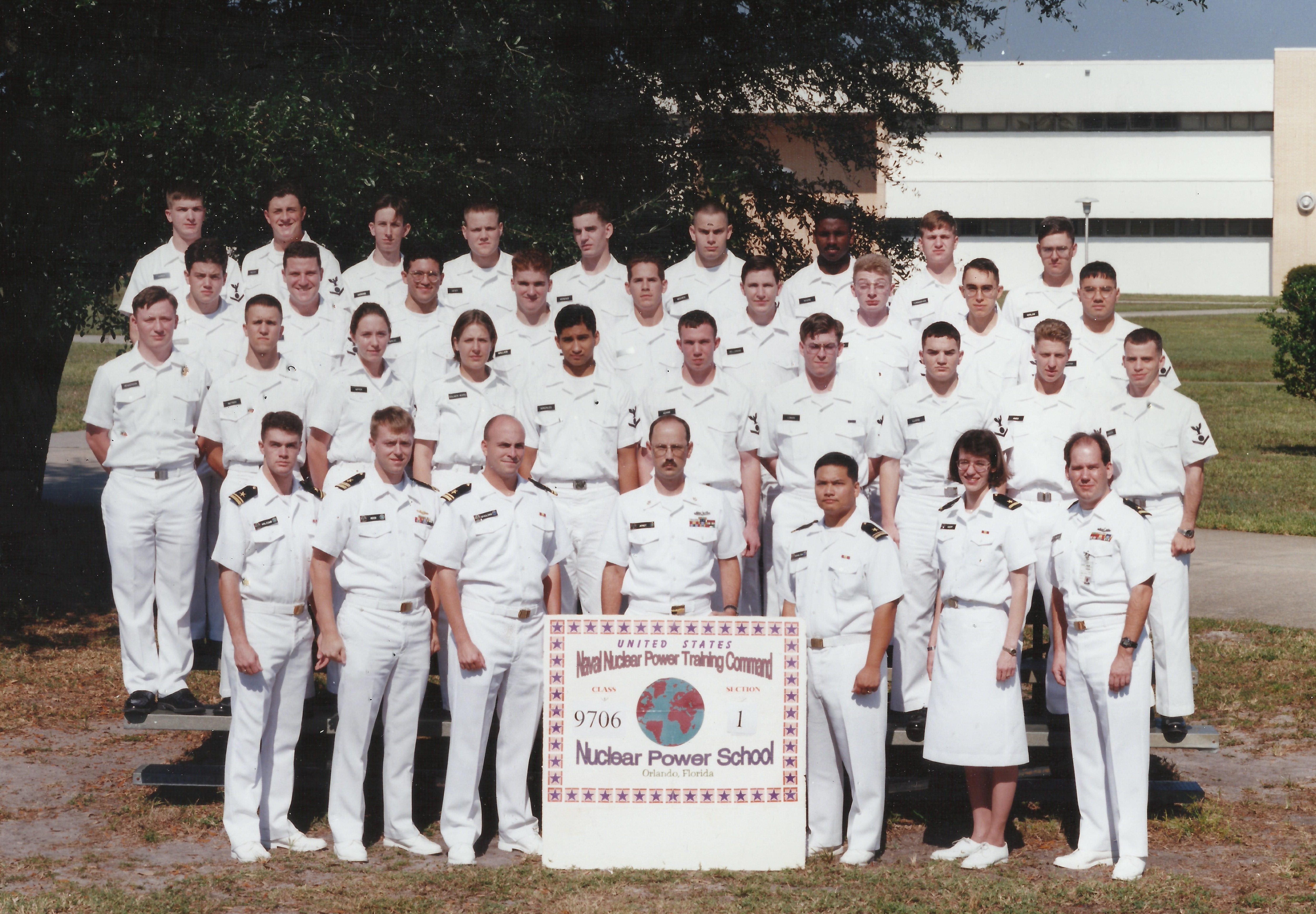Nuclear Power School Graduation