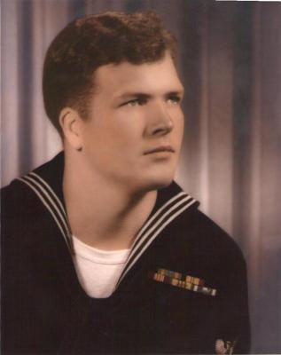 Robert Grout Service picture Jan 1969 3rd class petty officer DC