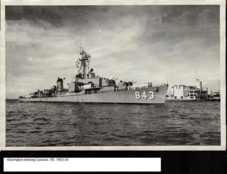 USS Warrington DD-843
