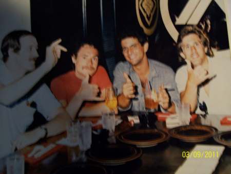 My Employees & Me Eating Dinner At Kobe Restaurant, WAIKIKI, HI 1988