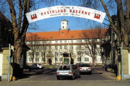 RHEINLAND KASERNE ETTLINGEN GERMANY