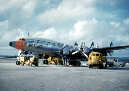 Plane I flew in from California to Subic Bay, Phillipines
