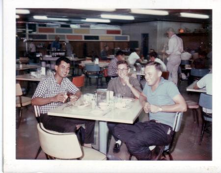 Speedy, Me and Cramer at base service club