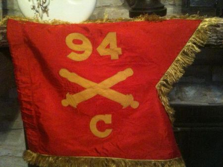 C 94 Field Artillery Guidon