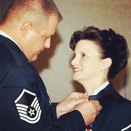 Ginny received retirement pin from Stush