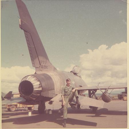 Damaged F-100