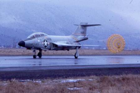 84th FIS Hamilton AFB CA,Hot aircraft recovering at Kingsley Field OR