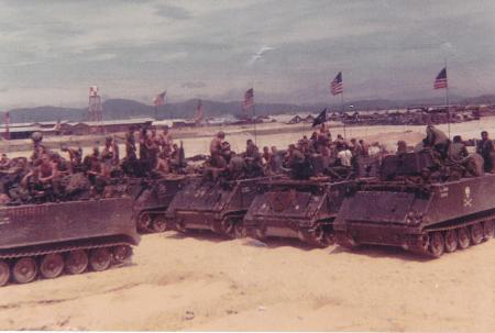 F Troop 17th Cav. at Stand Down in Chu Lai