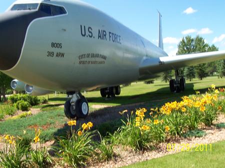 Main Gate at Grand Forks AFB