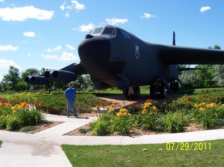 Main Gate at Grand Forks AFB