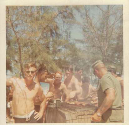 Barbecue at China Beach