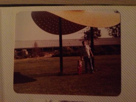 Fun at a Salinas California park with son.