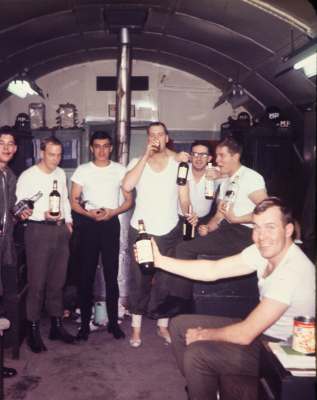 A Little Nip After Duty