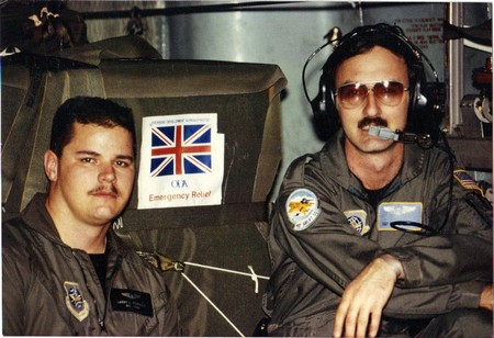 Emergency Relief Airdrop over Iraq (I think)