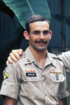 Richard E Jackson in Saigon, Vietnam Oct. 1972