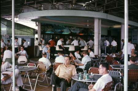 The roof top bar at the Rex Hotel-Saigon 1967