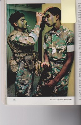 National Geographic 1981 - Me Sgt. "C" & Lcpl. Phipher