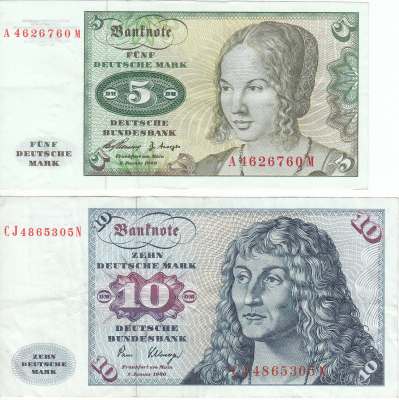 W. German Marks