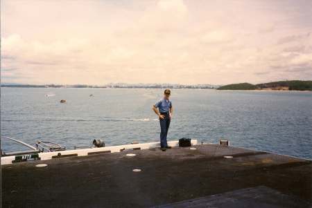 USS Midway (CV-41) flight deck