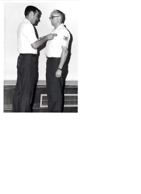 Presented the Air Force Commendmation Medal (3olc)