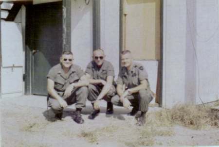Two ex AF Army WO's & one airman.