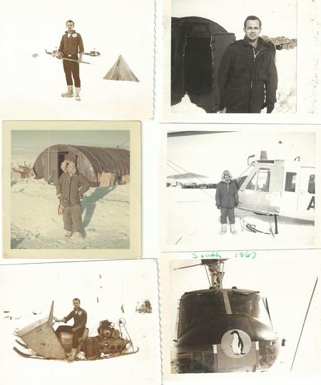 Me at Yeats Army Airfield- Camp 1 Marie Bryd Land
